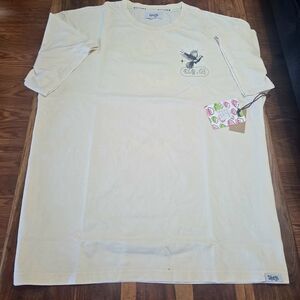 Highly UNDRTD Men's Cream T-Shirt